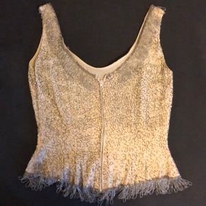 Vintage Beaded top